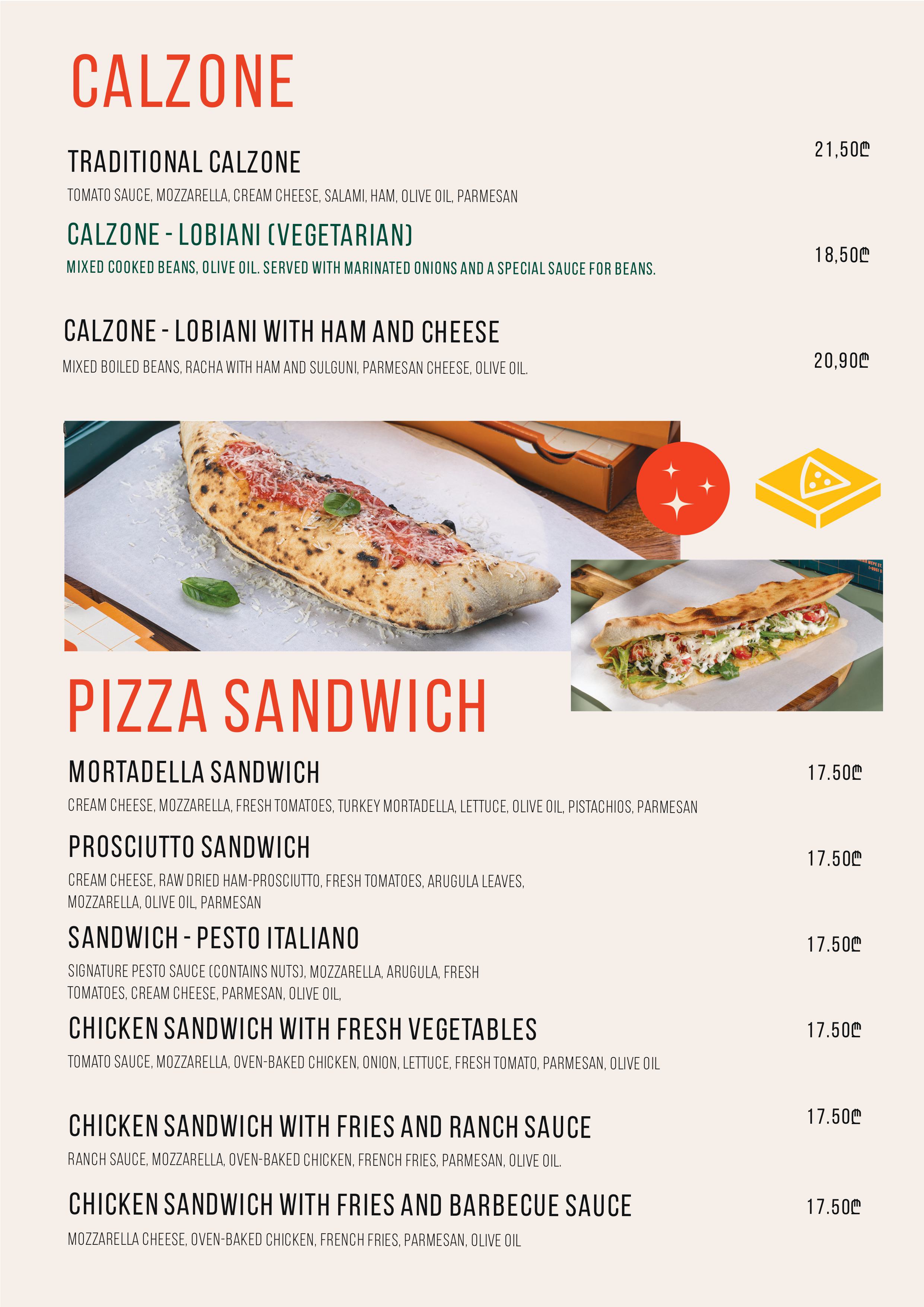 Apizza menu page 6
