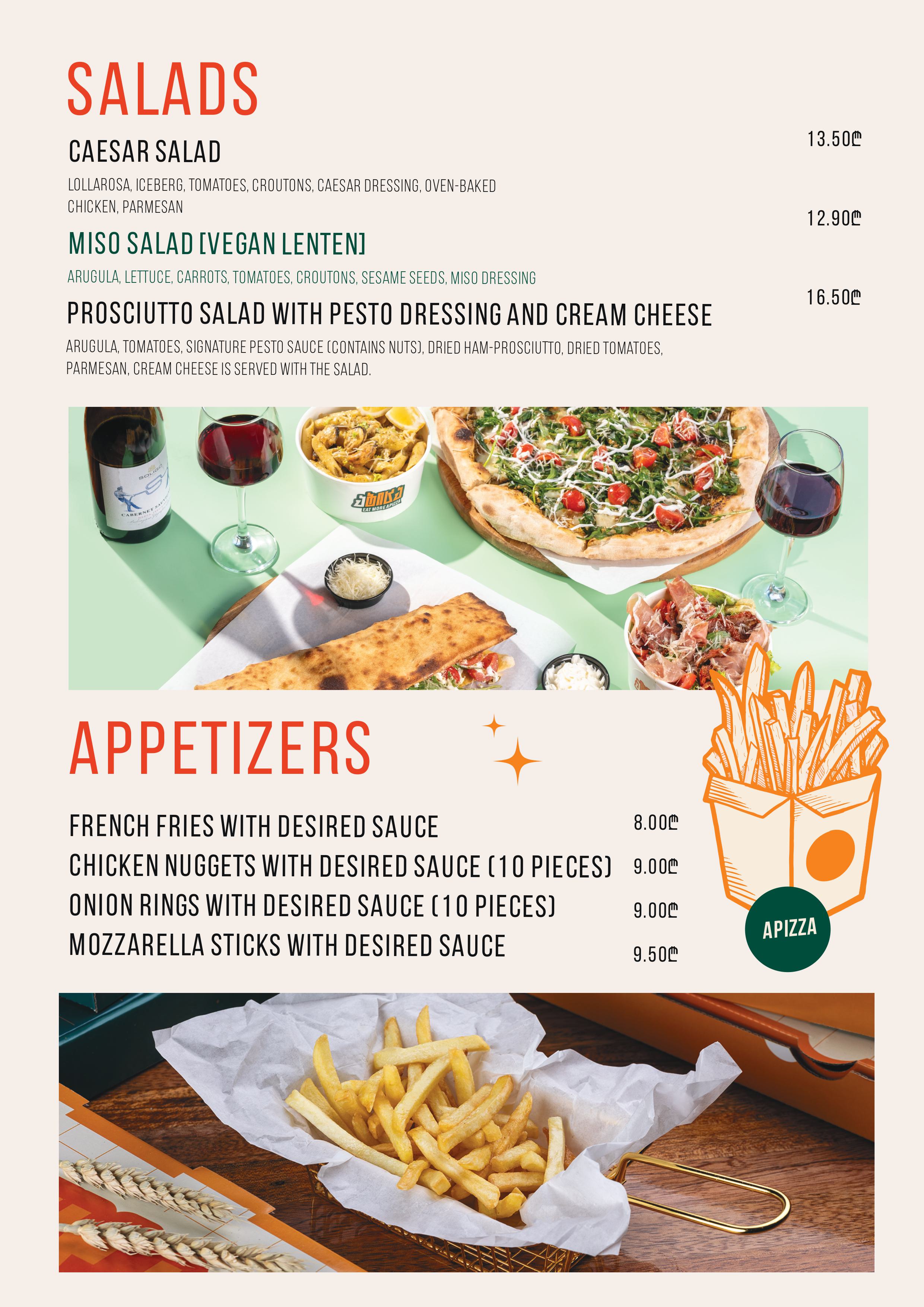 Apizza menu page 7
