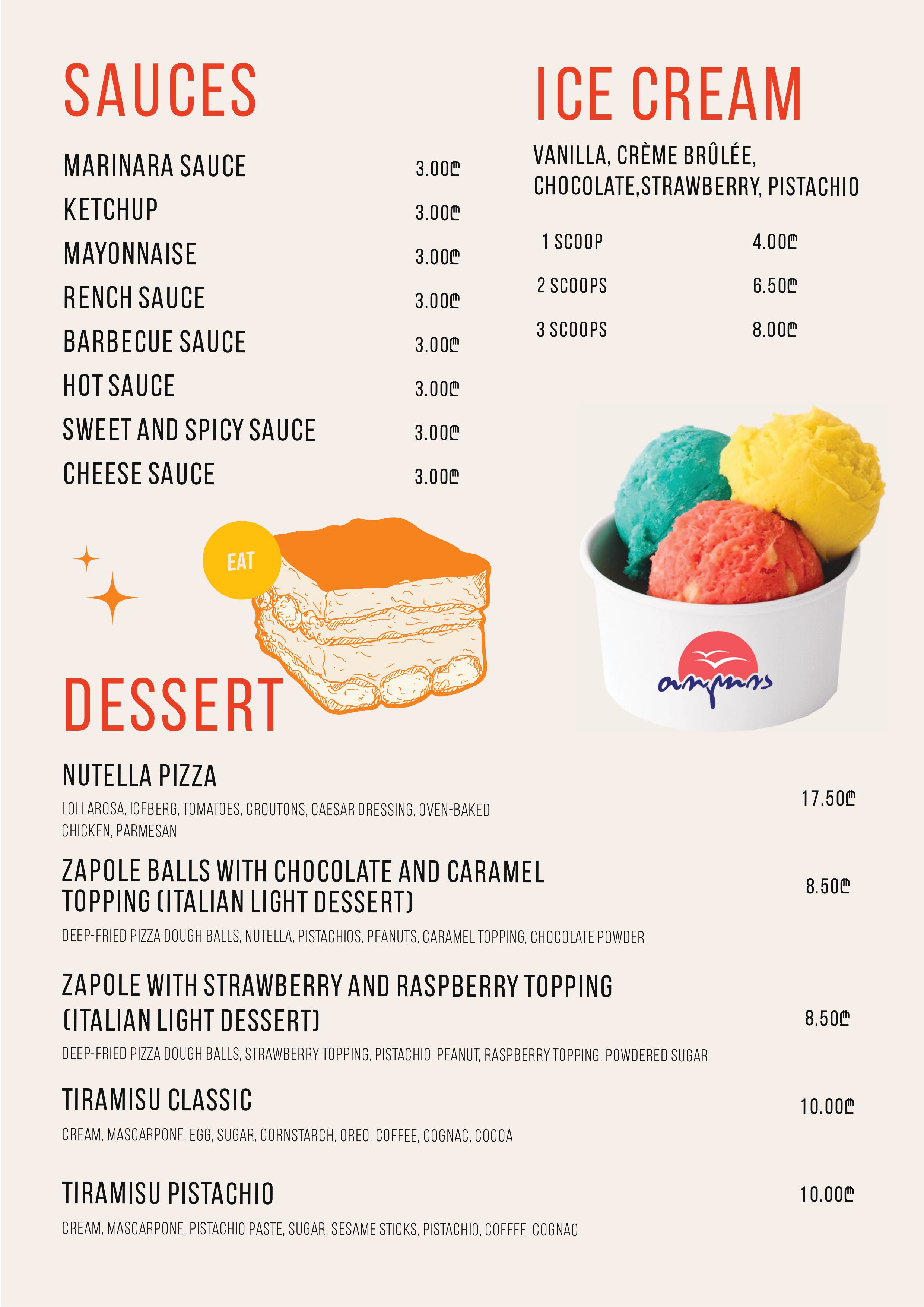 Apizza menu page 8